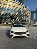 Mercedes-Benz E450 2022 White rental Dubai