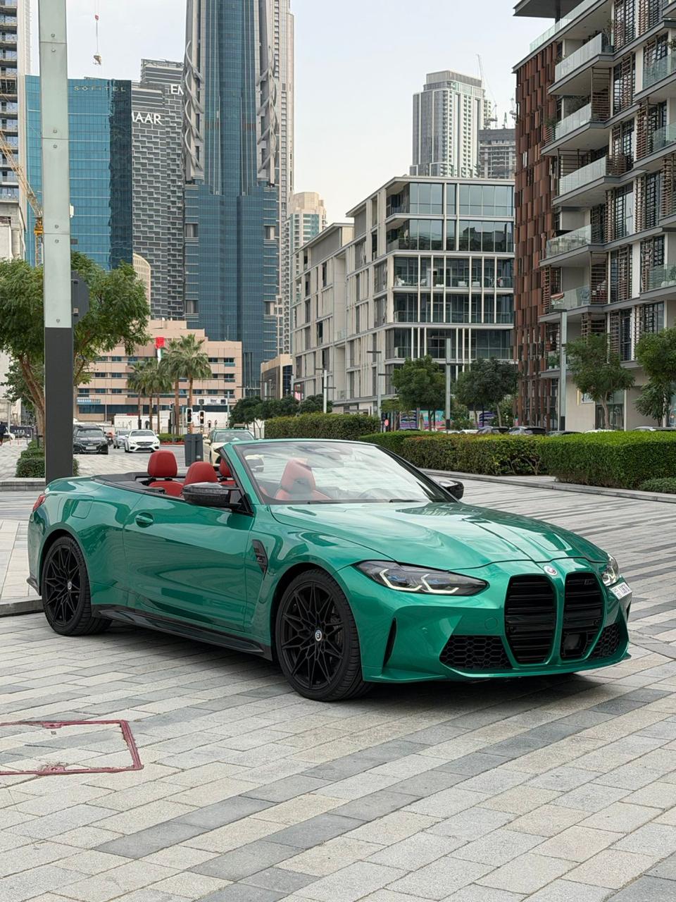 BMW M4 Competition 2024 Green rental Dubai