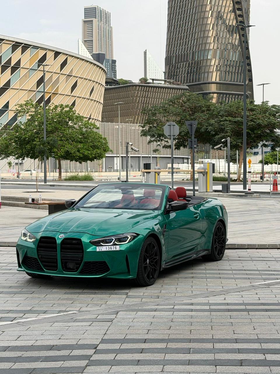 BMW M4 Competition 2024 Green rental Dubai