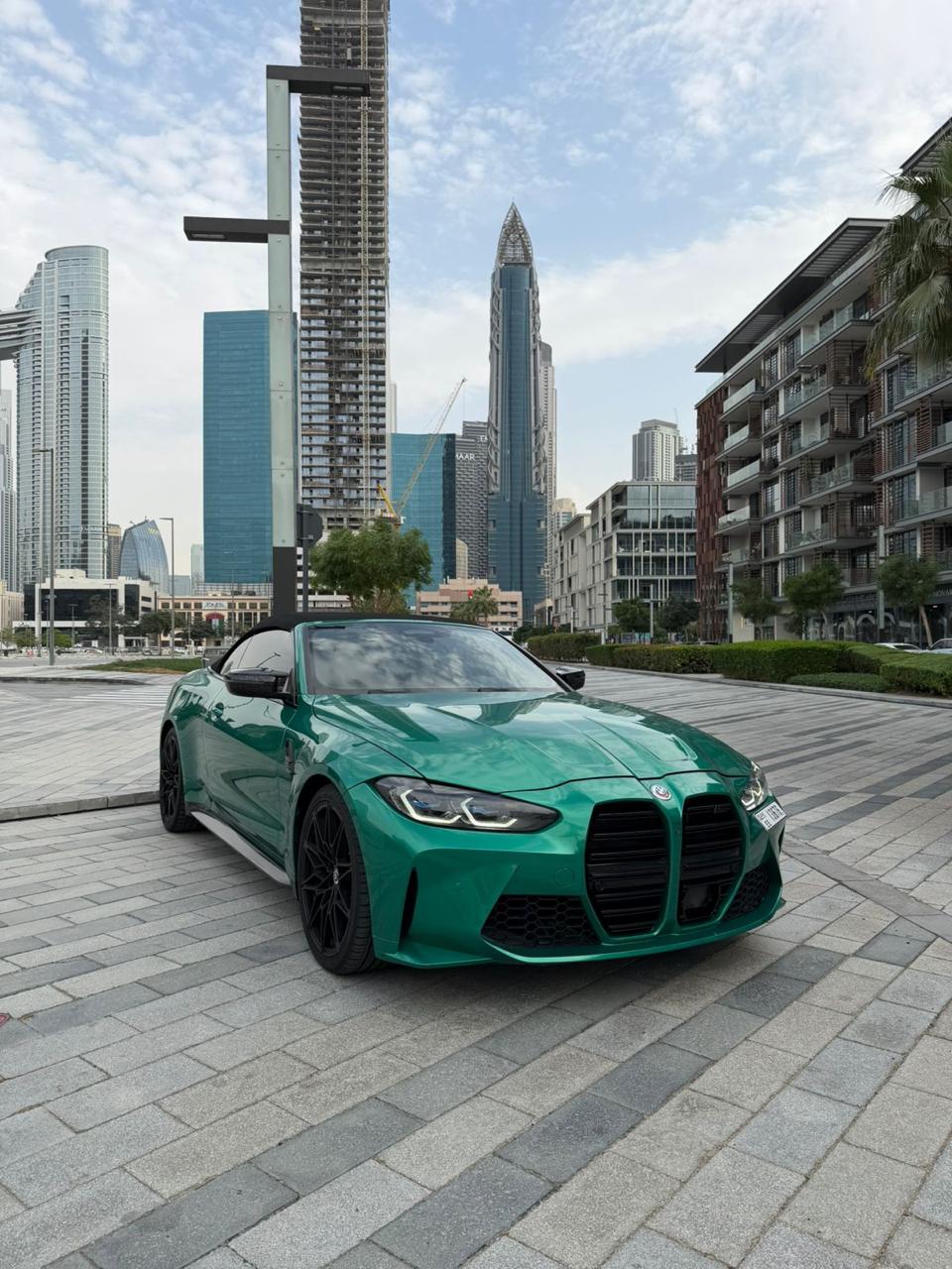 BMW M4 Competition 2024 Green rental Dubai