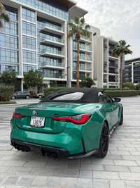 BMW M4 Competition 2024 Green rental Dubai