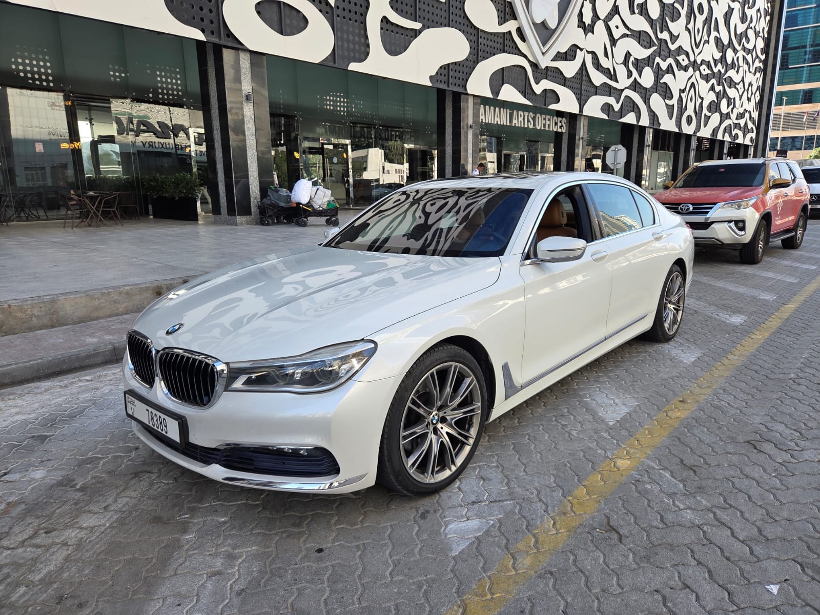 BMW 730Li 2017 white Used