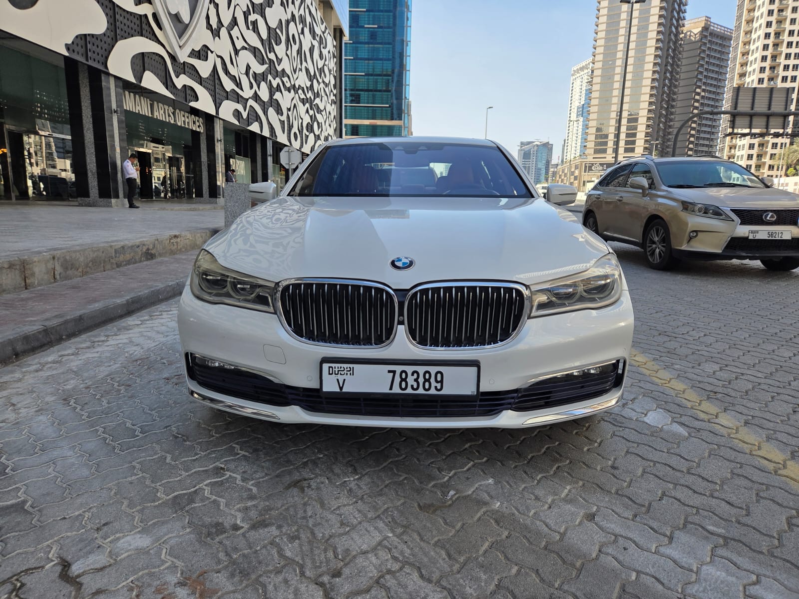 BMW 730Li 2017 white Used