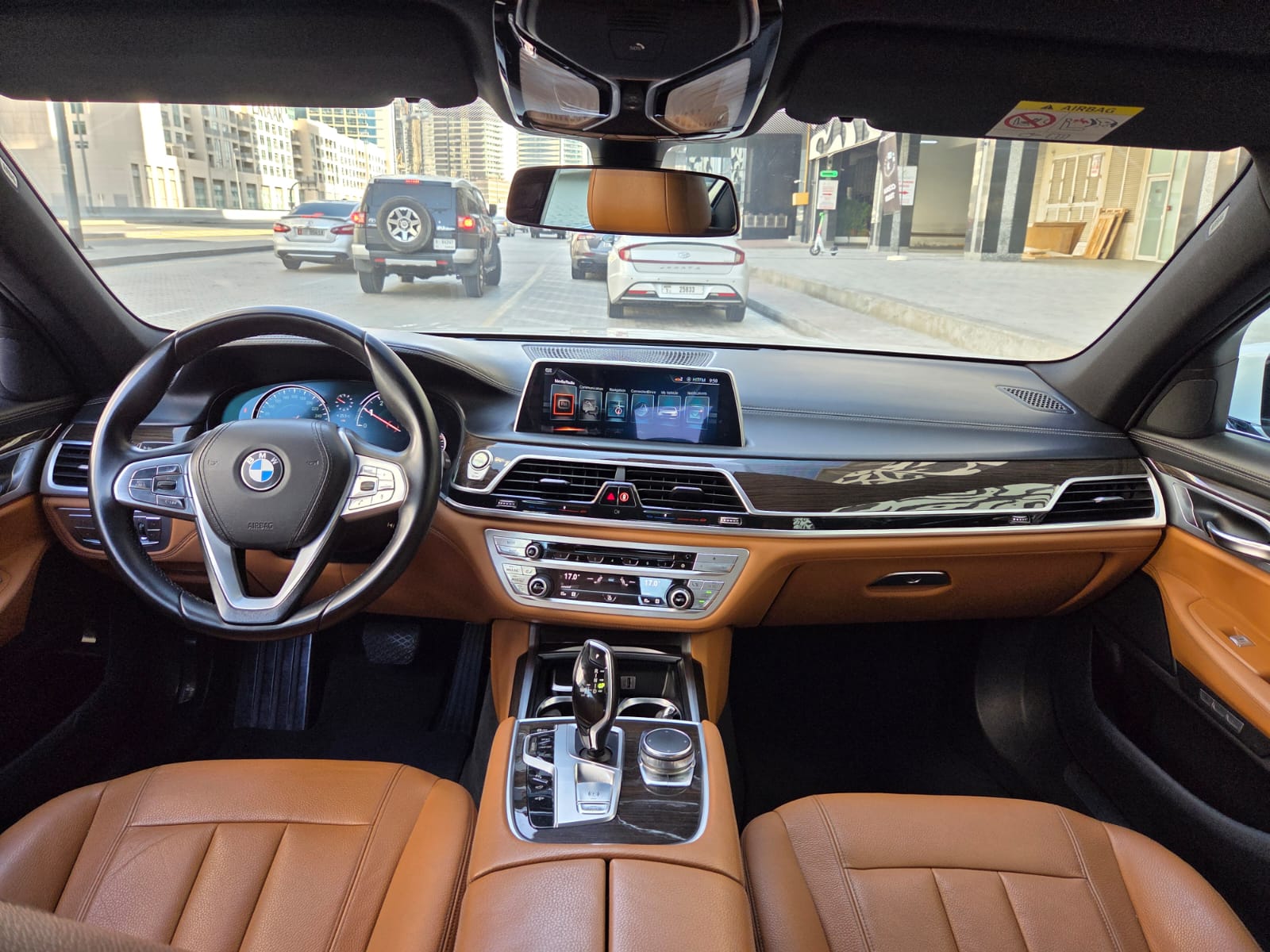 BMW 730Li 2017 white Used