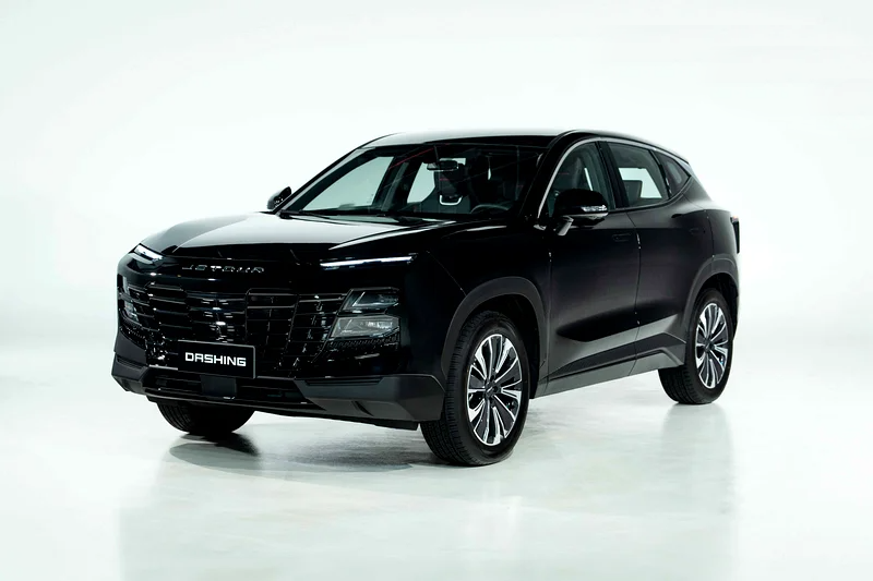 Jetour Dashing 2025 black GCC