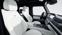 AMG G 63 interior 2025 silver