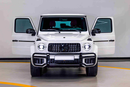 AMG G 63 interior 2025 white