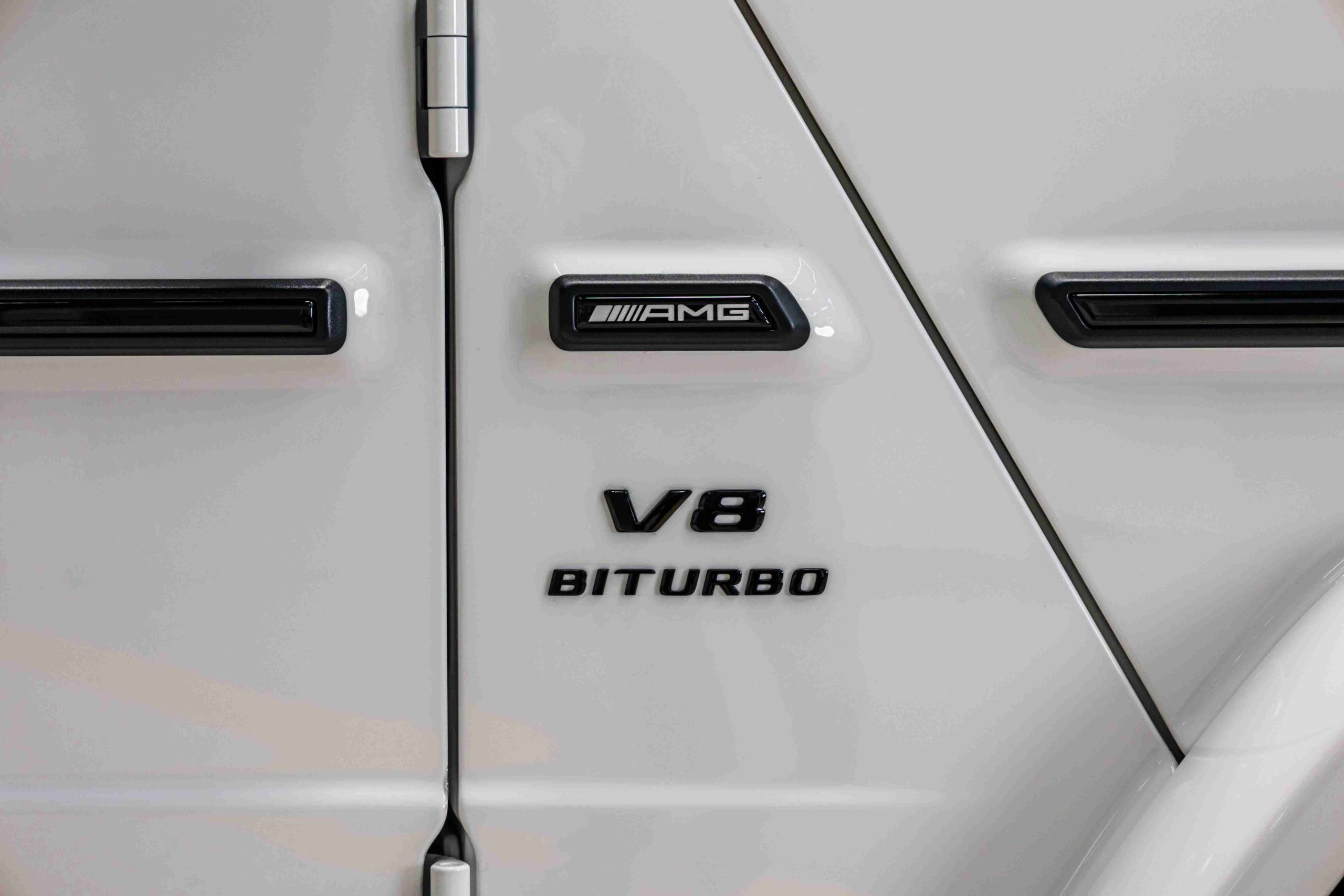 AMG G 63 interior 2025 white