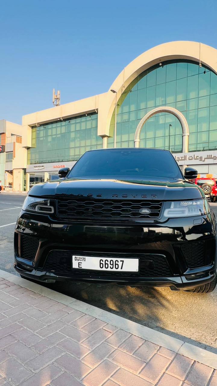 Range Rover Sport 2022 3.0L V6 Turbo Black Used