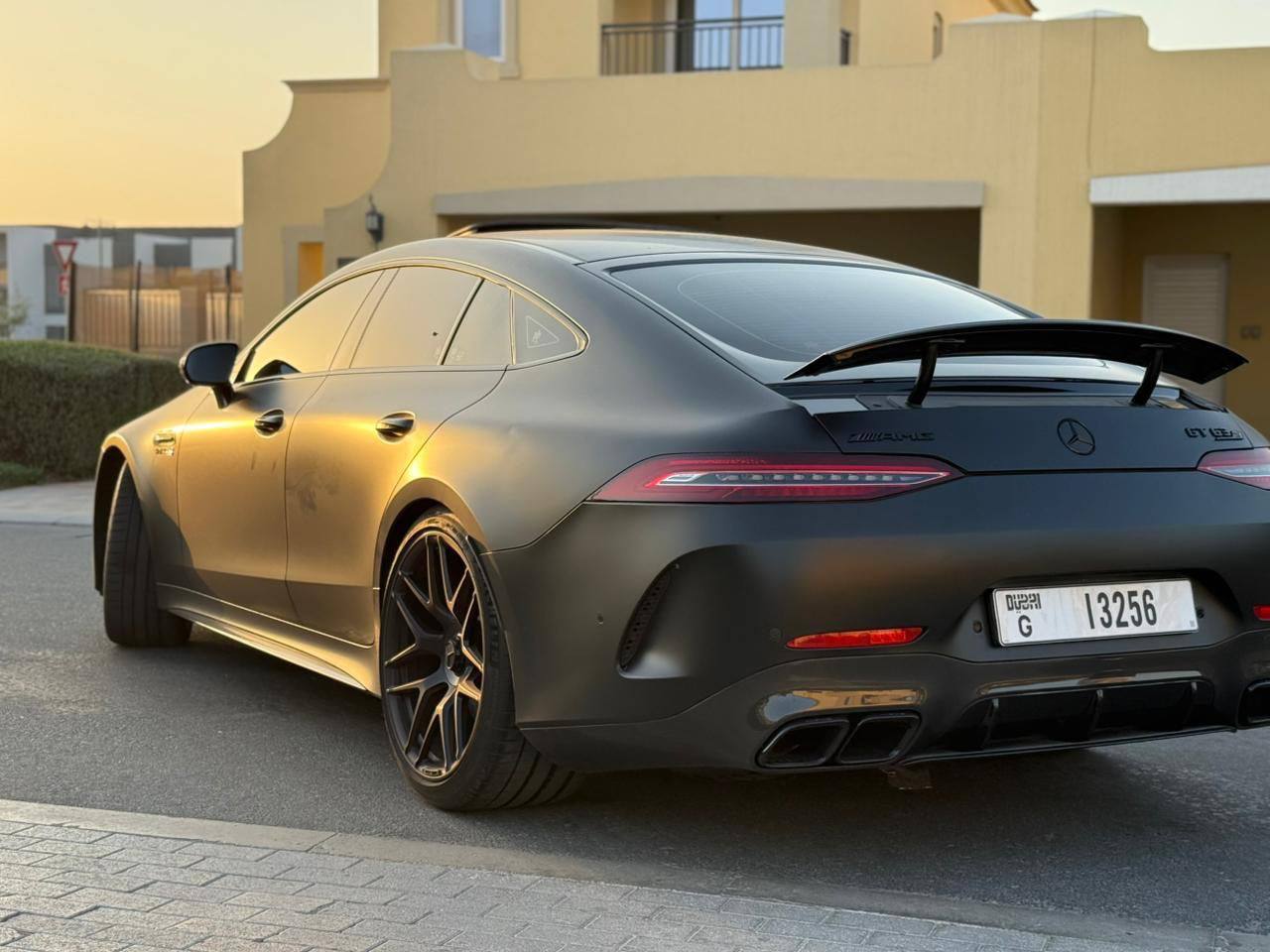 Mercedes-Benz GT63 AMG 2020 4.0L V8 Bi-Turbo Black Used