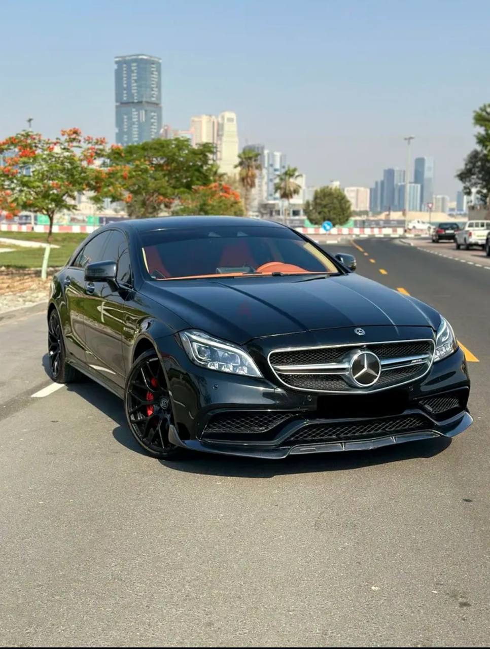 Mercedes benz CLS 63 AMG 2017 black used